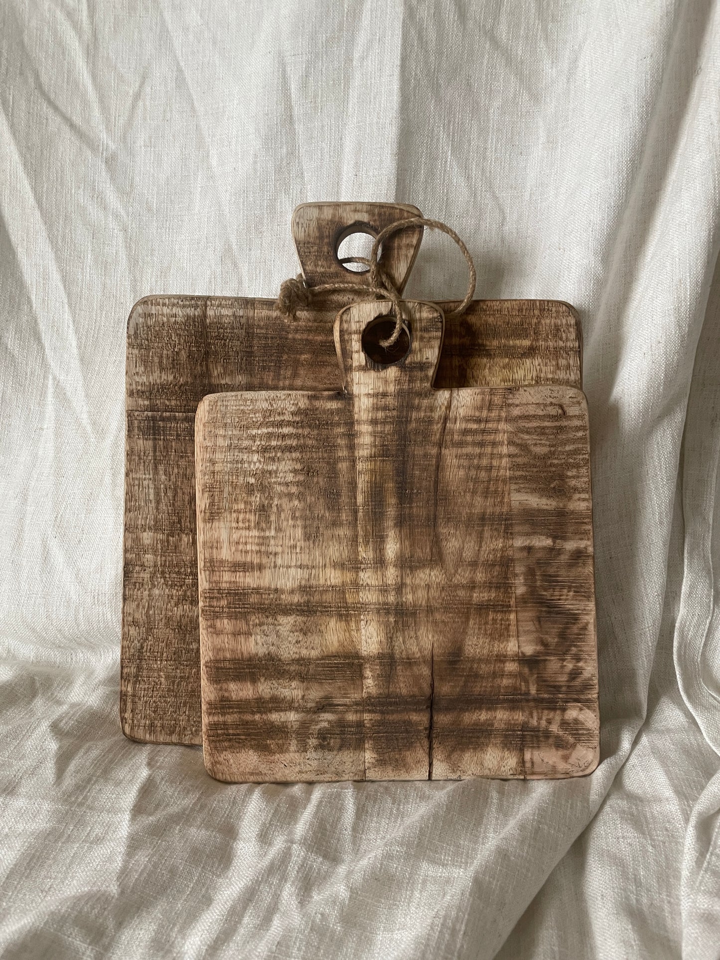 Rustic Wood Board Set