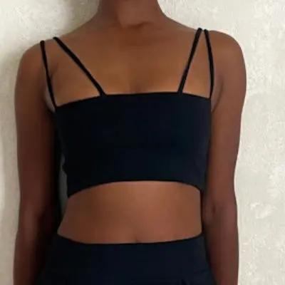 Black Bandeau Top | Ceres Monae