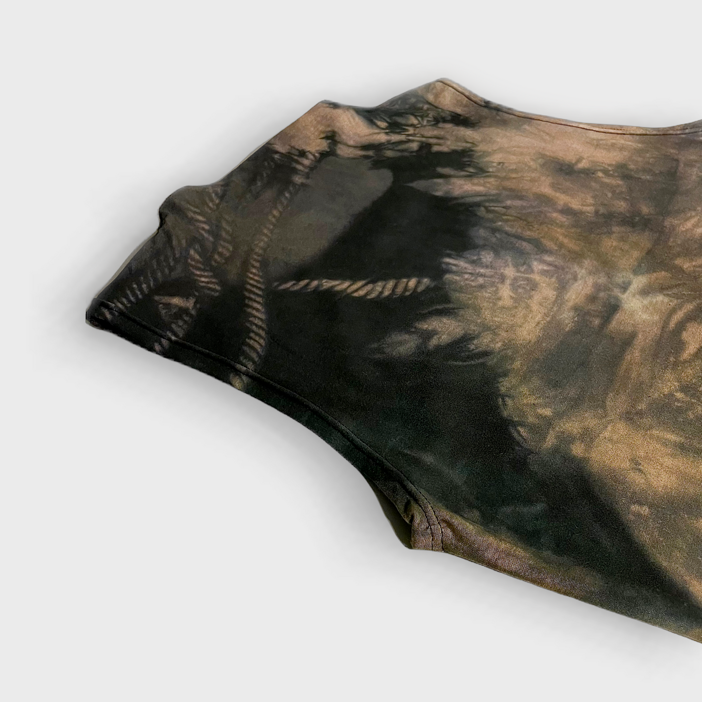 Dimitra top -black and camel
