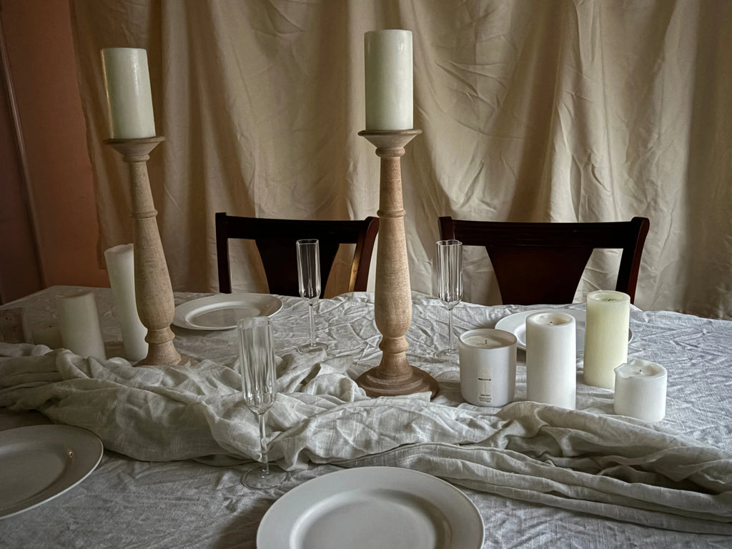 Pillar Candle Holders set Ceres Monae