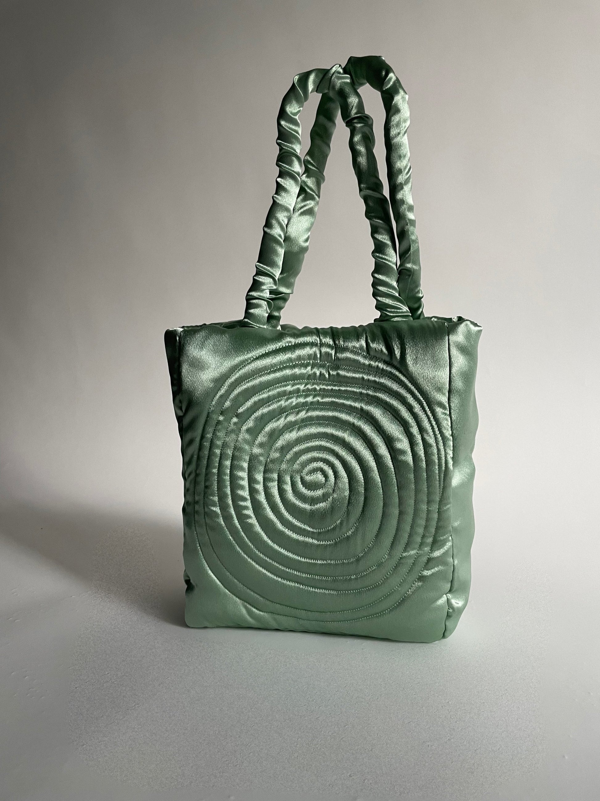 Light green portal bag